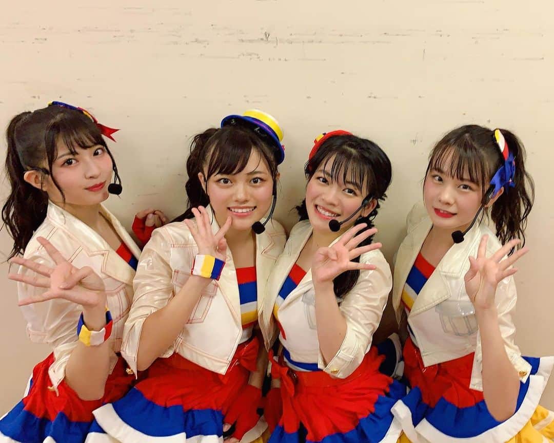 高岡薫のインスタグラム：「4人でできて本当に良かった！！ 徳島公演ありがとうございました！  #チーム8 #鳴門市文化会館」