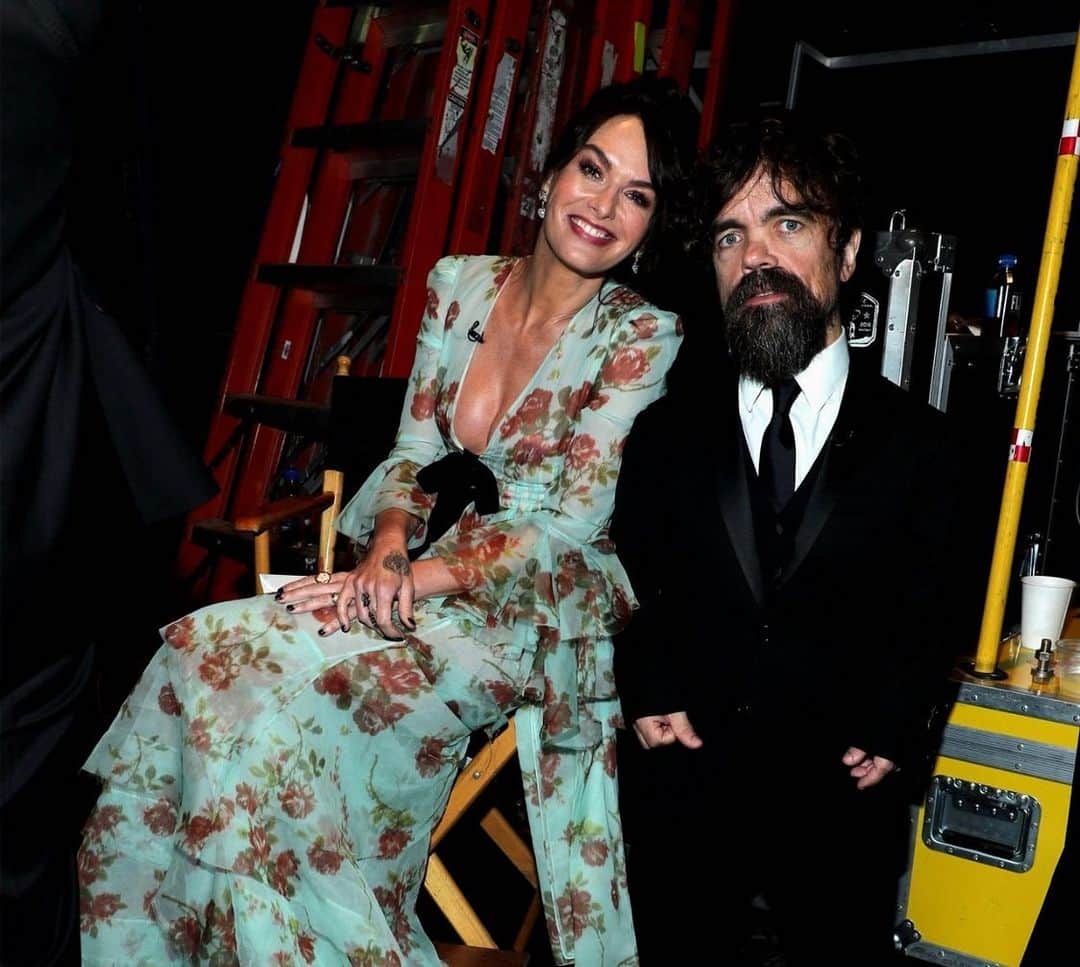 ピーター・ディンクレイジのインスタグラム：「“Lena Headey... my inspiration and scene partner.” - Peter Dinklage」