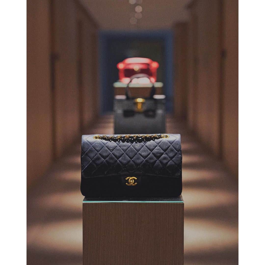 のインスタグラム：「- vintage items - ﻿ ﻿ 本日よりオフィシャルオンラインサイトにてヴィンテージアイテムを展開中。﻿ ﻿ ﻿ ※Vintageアイテムの返品交換はお断りさせて頂いておりますので予めご了承ください﻿ ﻿ 【商品のコンディションについて】﻿ 本商品は1点物のUSED商品のため、ご理解のある方のご購入をお願いします。﻿ ﻿ #lilybrown #リリーブラウン﻿ #autumn #autumncollection ﻿ #vintage #vintagefuture #chanel #salvatoreferragamo #celine」