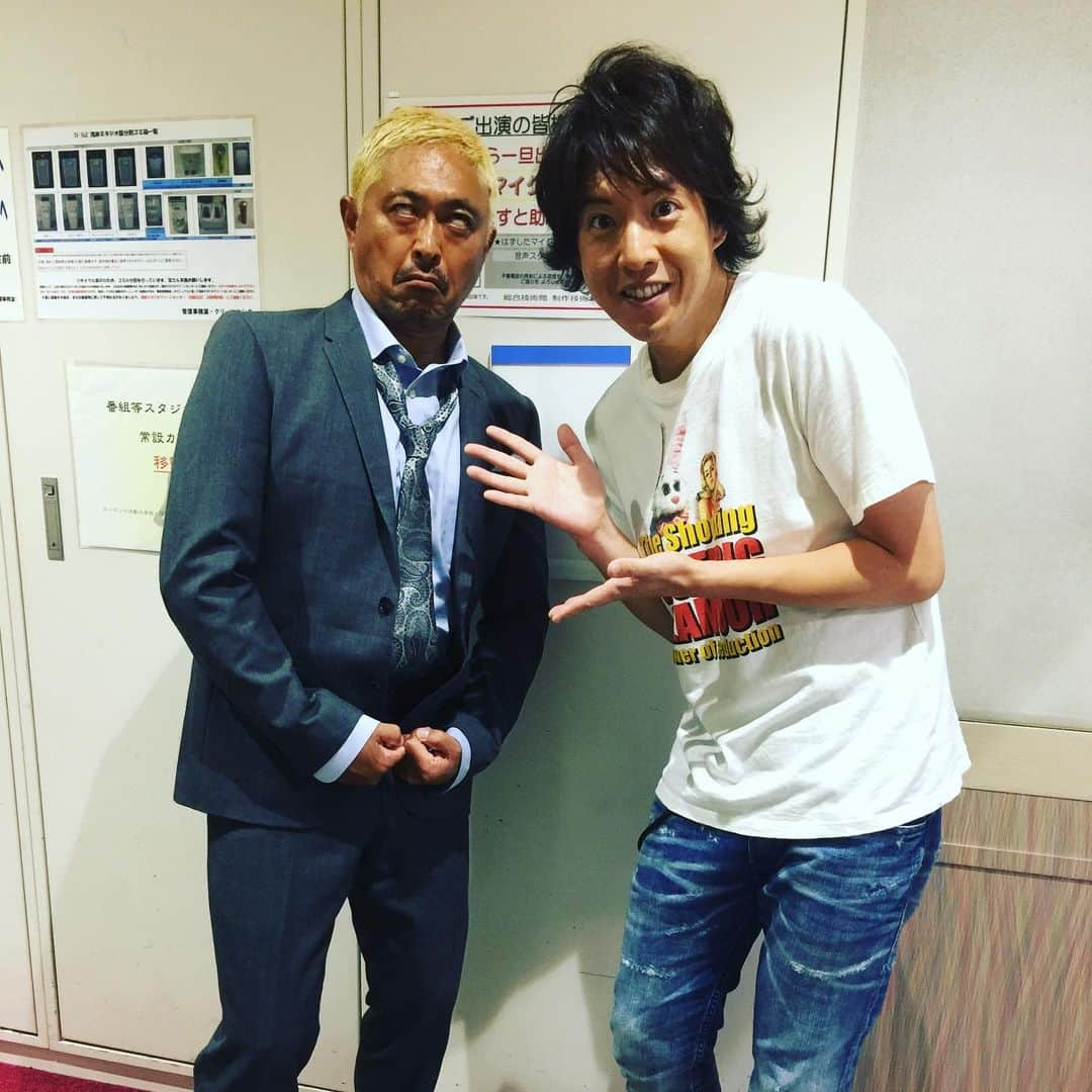 元木敦士さんのインスタグラム写真 - (元木敦士Instagram)「明日9/6（金） フジテレビ「ものまね紅白歌合戦」 19時〜  ものまね大好きさん大集合と言うコーナーに出させてもらってます！ もちろん先輩のカール北川さんと栗田貫一さんも出てます！ 良かったら見てね〜^_^ 収録後の打ち上げは毎回楽しいよ！ ぶっちゃけ☆」9月5日 12時45分 - moppun0523