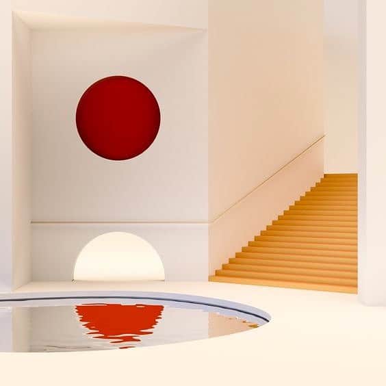 グラフ&ランツのインスタグラム：「A color story ❤️ #visualinspo」