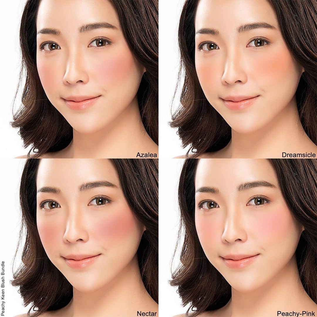 Motives Cosmeticsさんのインスタグラム写真 - (Motives CosmeticsInstagram)「Want to see if our new Peachy Keen Blush Bundle is right for you? Swipe to see swatch of each shade on different skin tones. . . . . #motives #motivescosmetics  #mua #makeuplove #makeupartist  #makeupadict #makeupobsessed #blush #blushbundles #blushingbeauty」9月5日 5時32分 - motivescosmetics