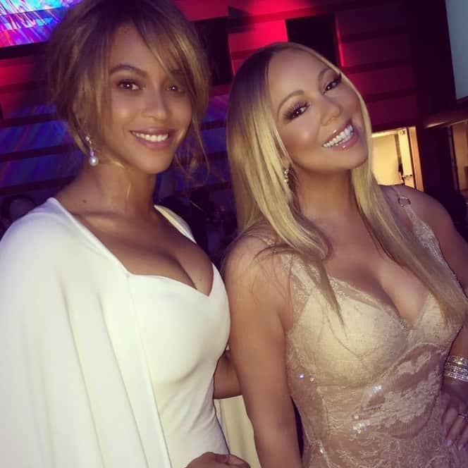 マライア・キャリーさんのインスタグラム写真 - (マライア・キャリーInstagram)「Happy birthday 👑🐝 @beyonce!」9月5日 6時02分 - mariahcarey