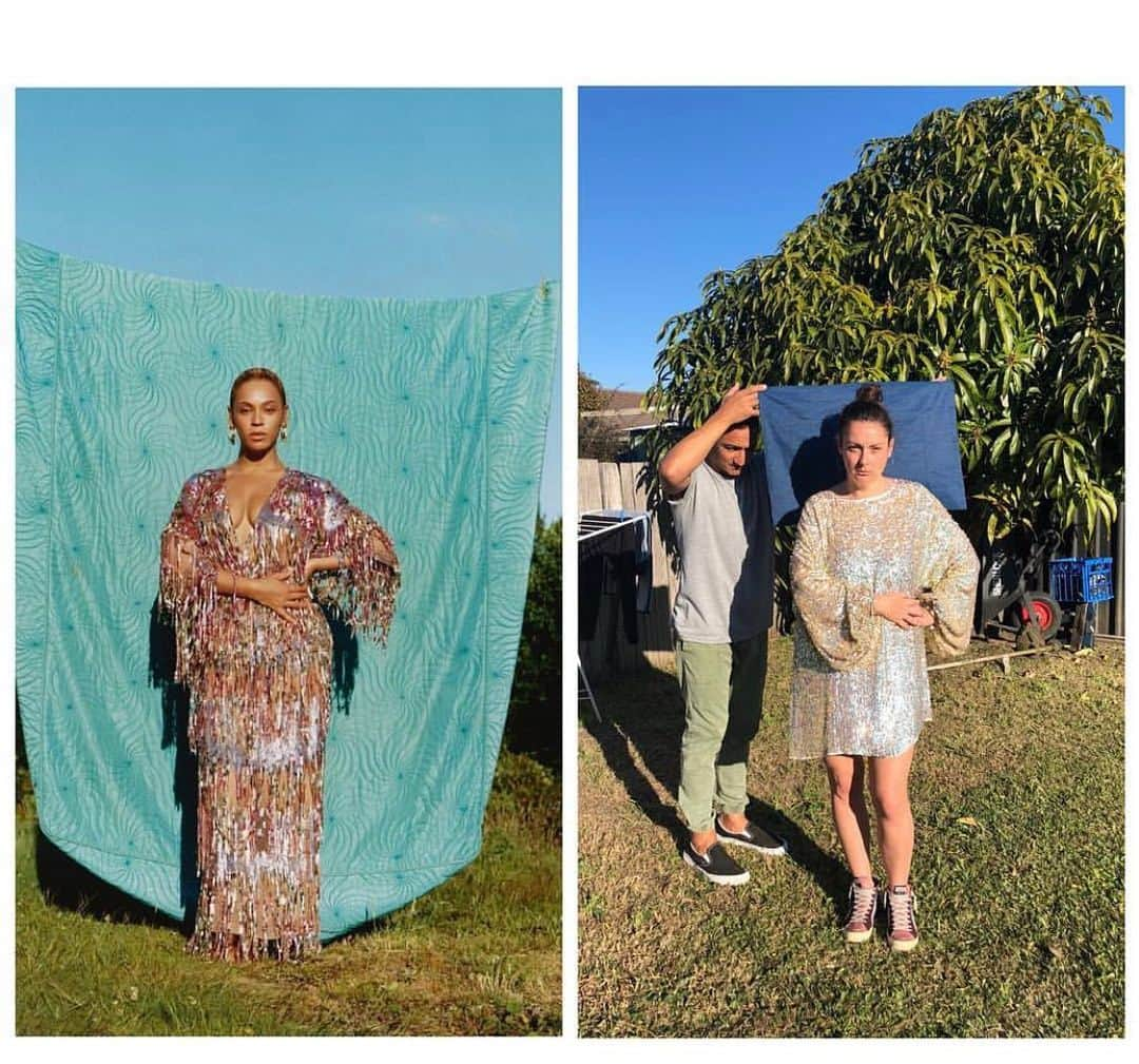 セレステ・バーバーさんのインスタグラム写真 - (セレステ・バーバーInstagram)「Almost.  #celestechallengesccepted  #celestebarber  #funny  #beyonce」9月5日 7時24分 - celestebarber