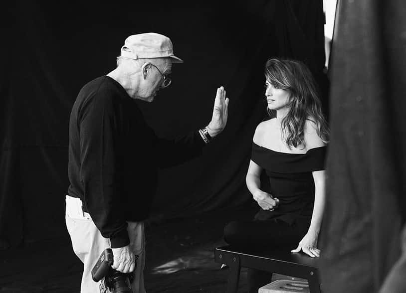 のインスタグラム：「Rest in Peace  @therealpeterlindbergh. #PeterLindbergh」