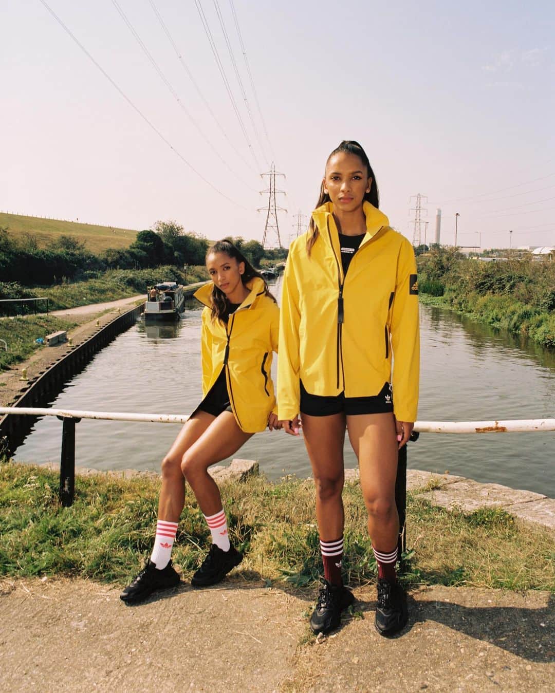 adidas UKさんのインスタグラム写真 - (adidas UKInstagram)「Laviai and Lina Nielsen, British twins born in East London, are both Track and Field stars that share the same drive, determination and ability to become the best.⁣⁣ ⁣ Captured by @Finn_Constantine at Lee Valley, the training centre they have spent years honing their craft.⁣⁣ ⁣⁣ Wearing: The new adidas #MYSHELTER jacket. A high performance jacket paired with city style.」9月5日 21時24分 - adidaslondon
