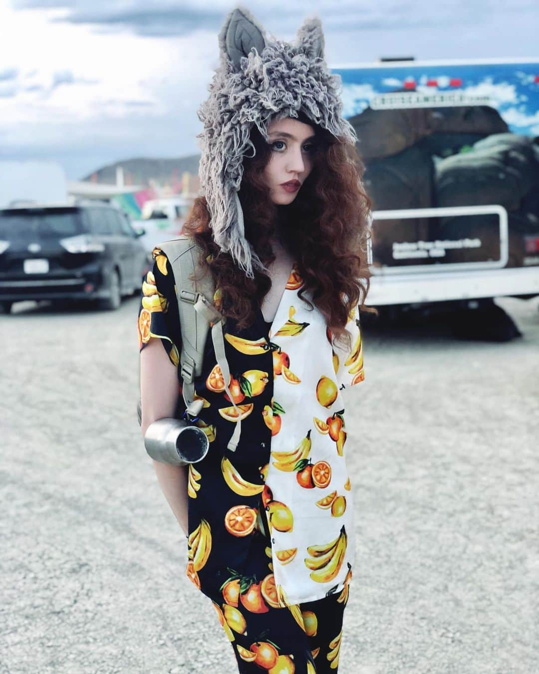 アリソン・ハーバードのインスタグラム：「🍊🍌🍓 when your dream outfit can also be pajamas 🍉🍍🍇 | @revolve #REVOLVEme」
