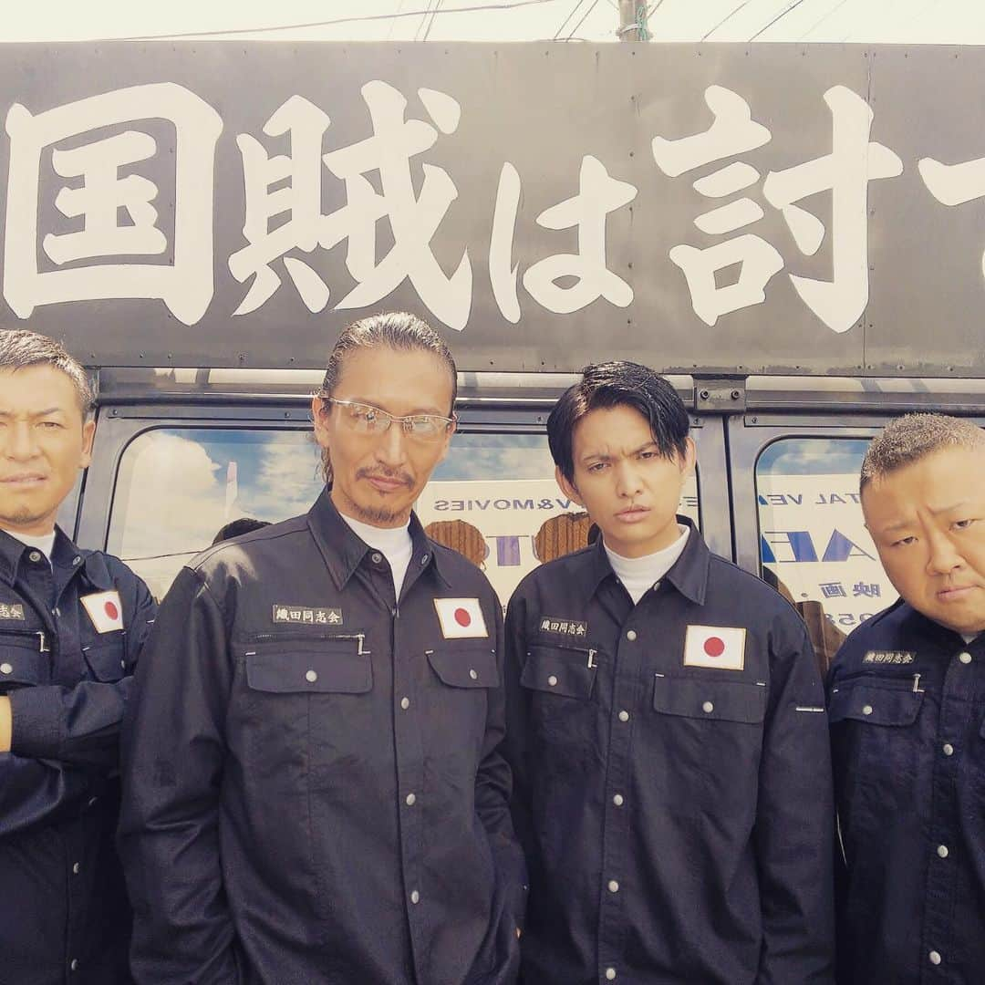 伊崎右典さんのインスタグラム写真 - (伊崎右典Instagram)「撮影楽しんでます！ #伊崎右典 #的場浩司 #萩野崇 #脇和弘 #館昌美」9月5日 17時33分 - yusuketti