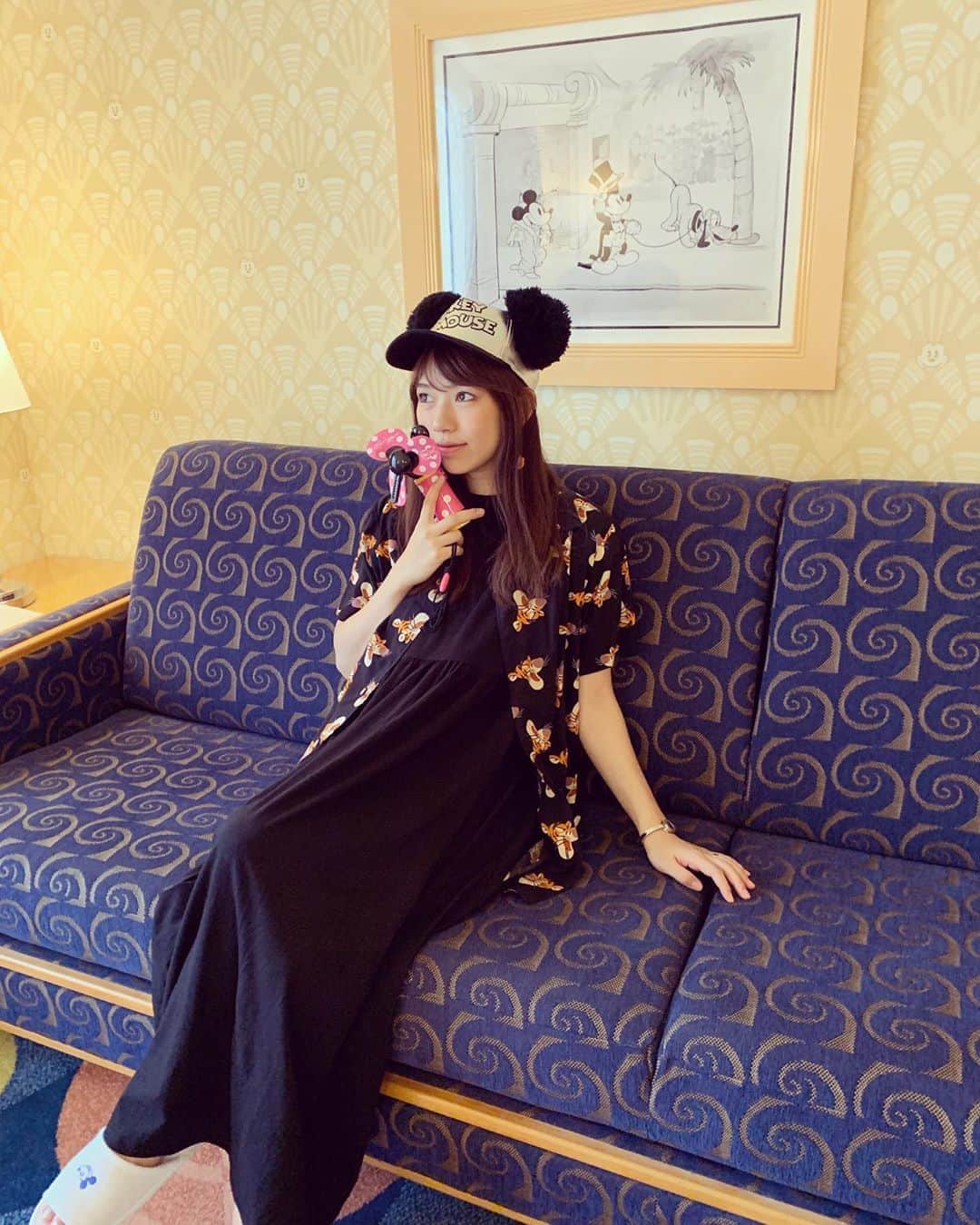 MILANOのインスタグラム：「ディズニーシーからアンバサダーホテル泊まって翌日ランドした🐭ディズニーはもうハロウィン(早 #ディズニー #ディズニーシー #ディズニーランド #disney #アンバサダーホテル #ディズニーハロウィン」