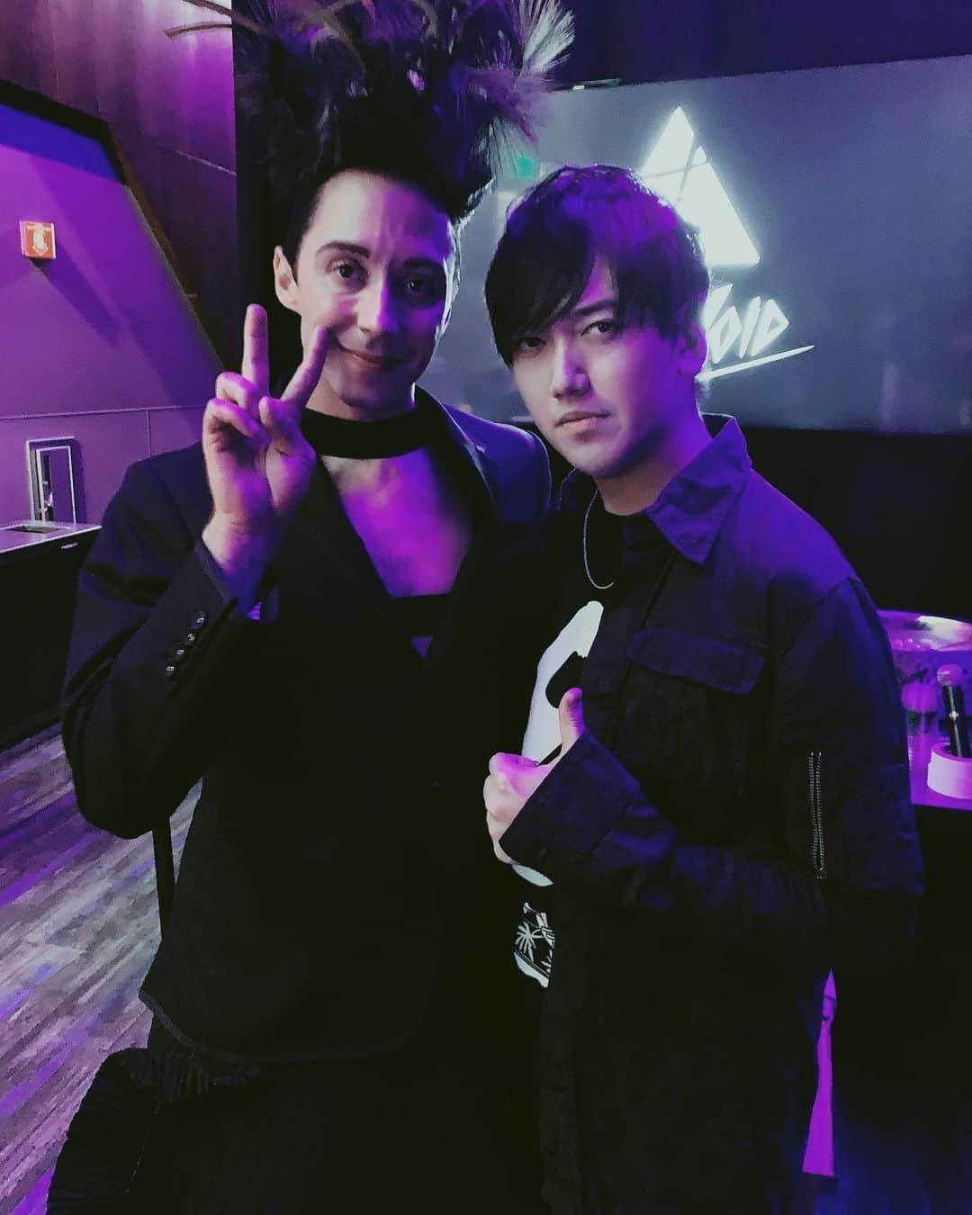 TeddyLoidさんのインスタグラム写真 - (TeddyLoidInstagram)「With Johnny Weir (@johnnygweir) #johnnyweir」9月5日 18時23分 - teddyloidspace