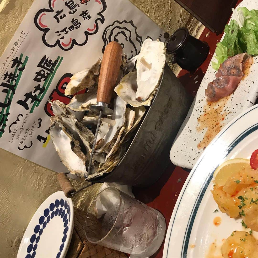 政宗さんのインスタグラム写真 - (政宗Instagram)「牡蠣食べ放題で #亜鉛 摂り過ぎた  明日は #髪が艶々  #かきっこ商店」9月5日 19時00分 - masamune___date