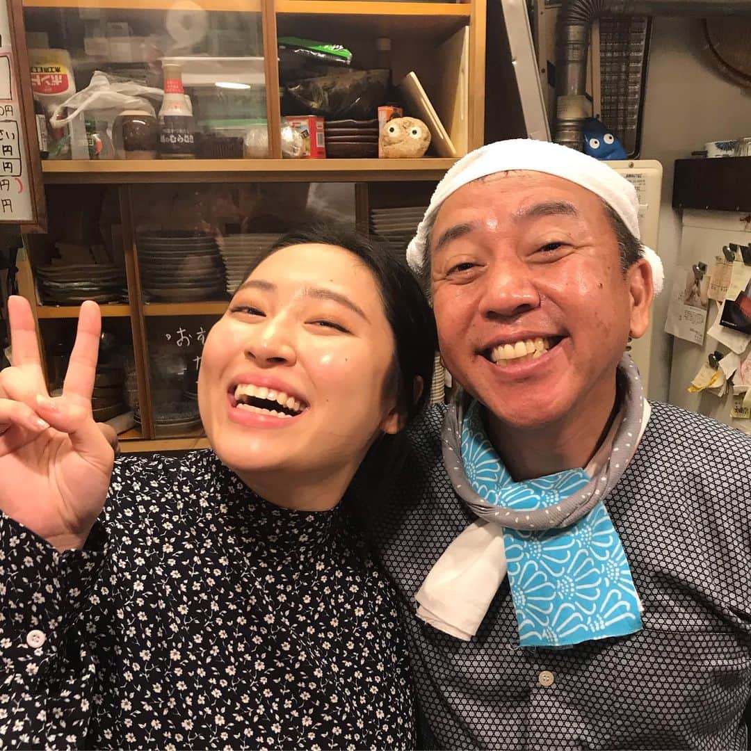 丸山礼さんのインスタグラム写真 - (丸山礼Instagram)「心の師匠！いつも見守ってくださって愛してくださって本当に嬉しくて自分ももっとだいだいだーいすきなたい平師匠と✌️✨」9月5日 20時23分 - rei_maruyama