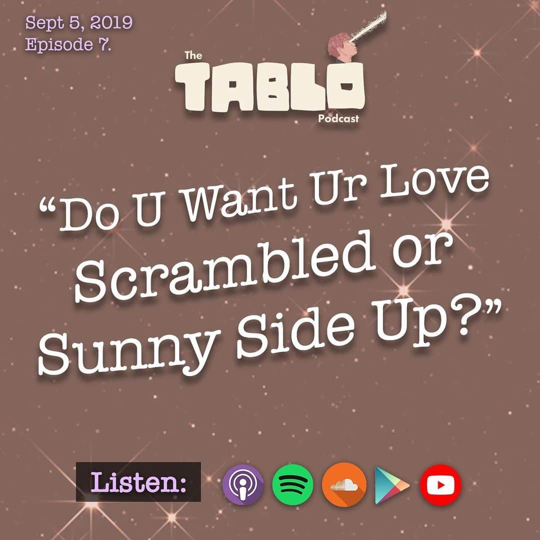 TABLO さんのインスタグラム写真 - (TABLO Instagram)「Scrambled, personally. Get the relationship advice you never needed. On every podcast platform rrrrrright now. Tell me your thoughts in the comments. #thetablopodcast」9月6日 6時10分 - blobyblo