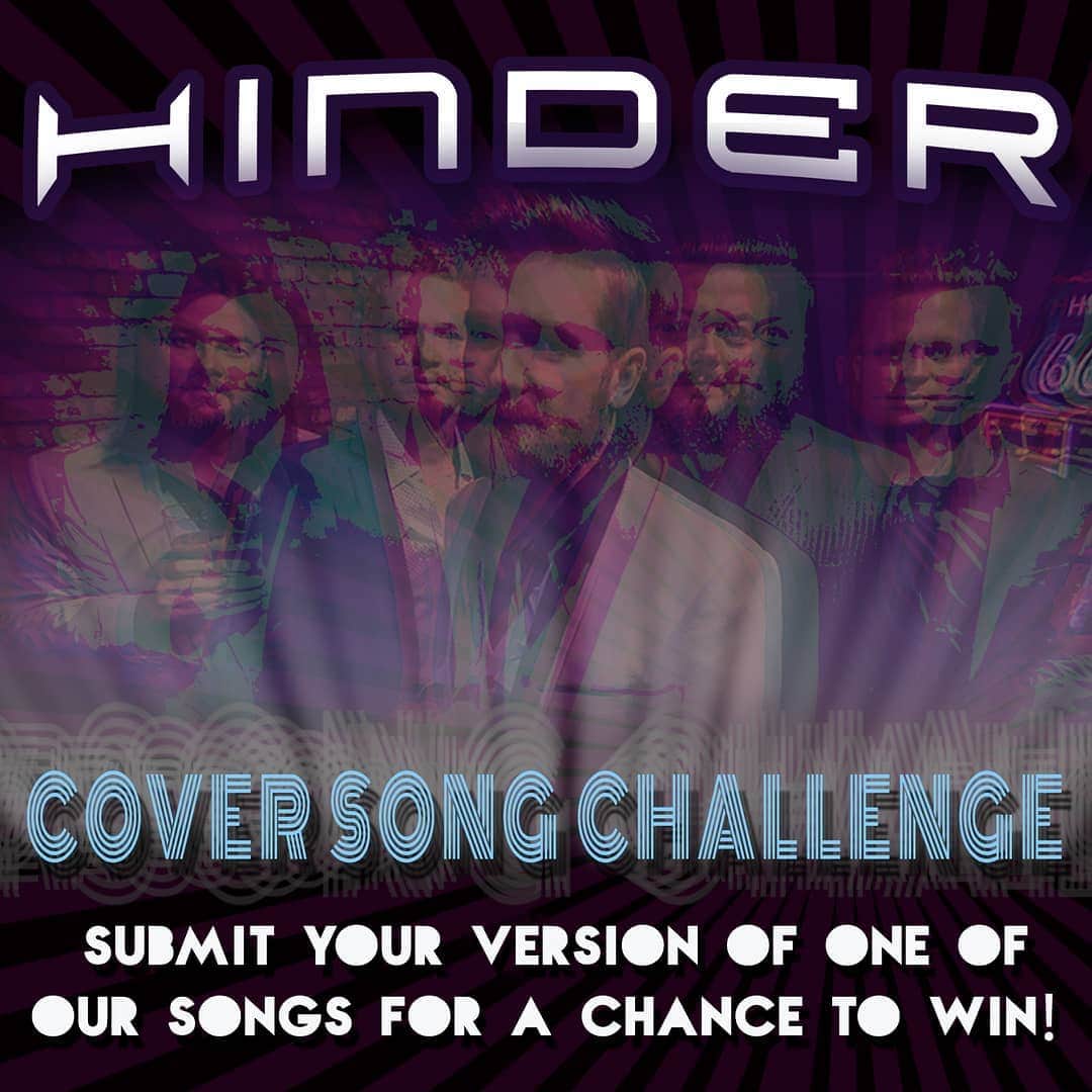 ヒンダーさんのインスタグラム写真 - (ヒンダーInstagram)「GIVEAWAY CLOSED! Winners will be announced shortly! 🎉」9月6日 7時07分 - hindermusic