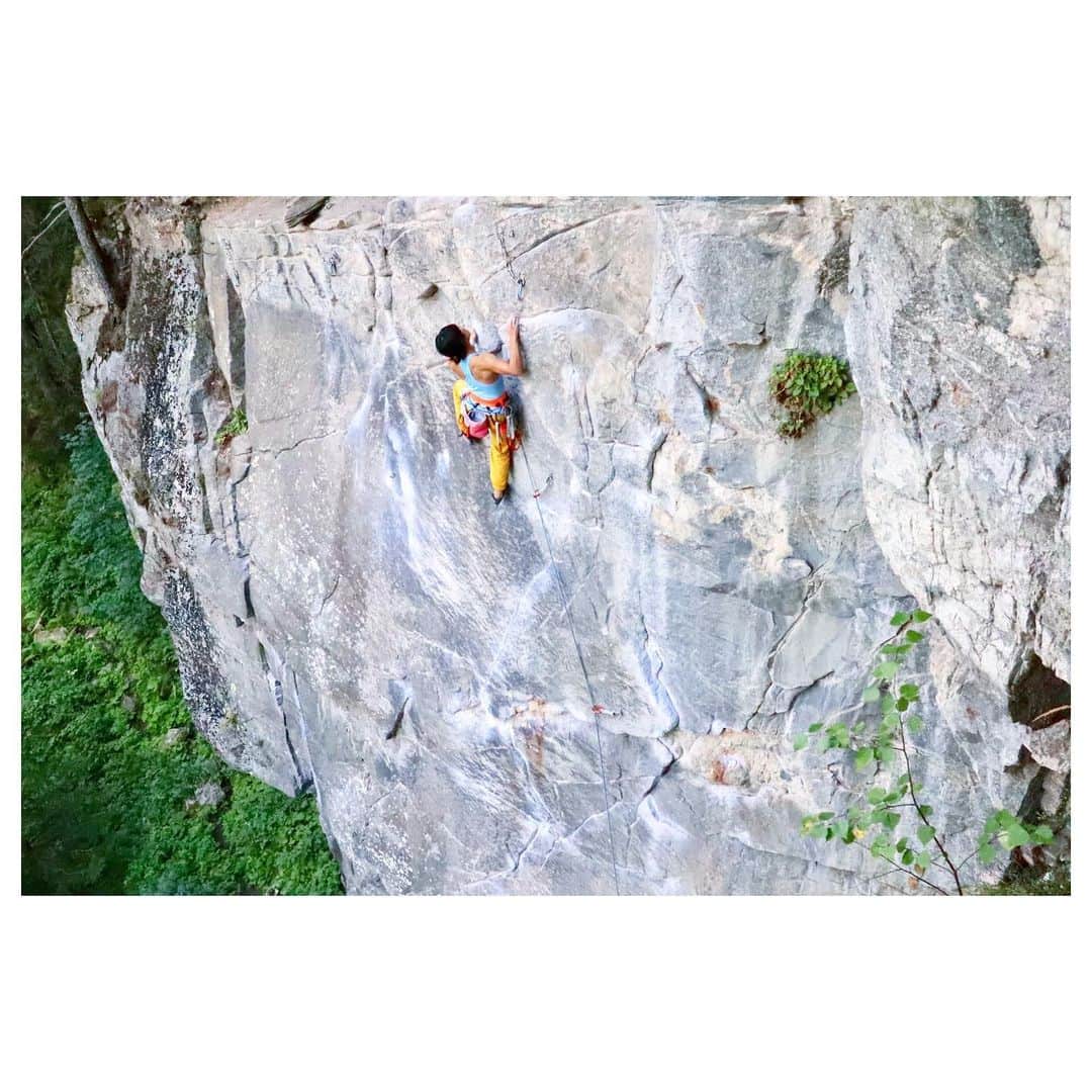 小林由佳のインスタグラム：「still half way to top👊🏻 ・ ・ @mammut_japan  @unparallelup」