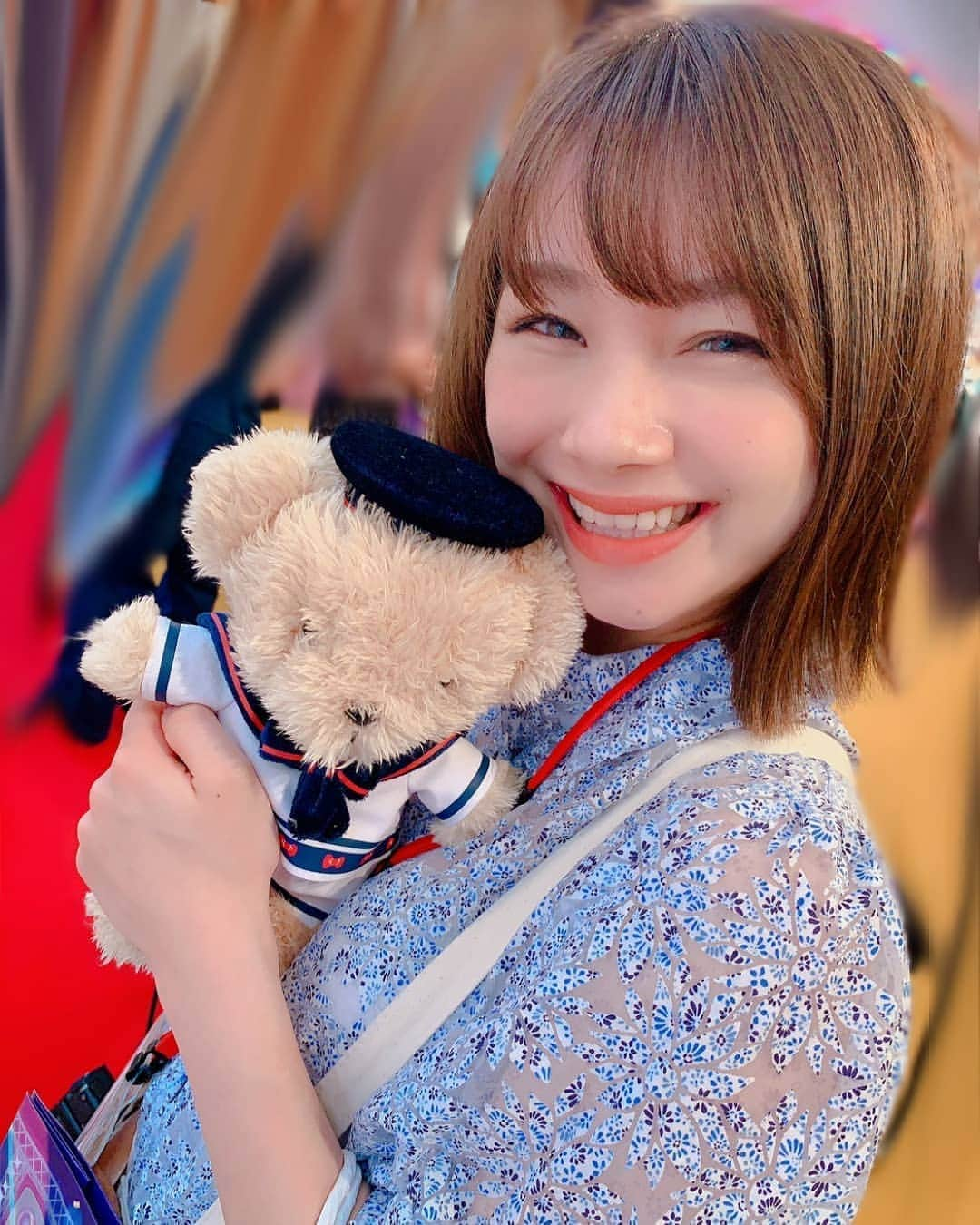 石田亜佑美さんのインスタグラム写真 - (石田亜佑美Instagram)「@SANRIO EXPO 2019 . . 小さい頃からくまさんと一緒に育ったので、こういうふわふわのくまさん見つけると、たまらなく愛しくなるのです…♥️ . #SANRIOEXPO #サンリオ #くまさん #テディベア #ぬいぐるみ #好き #morningmusume19 #モーニング娘19 #石田亜佑美」9月5日 22時44分 - ayumi_ishida.official