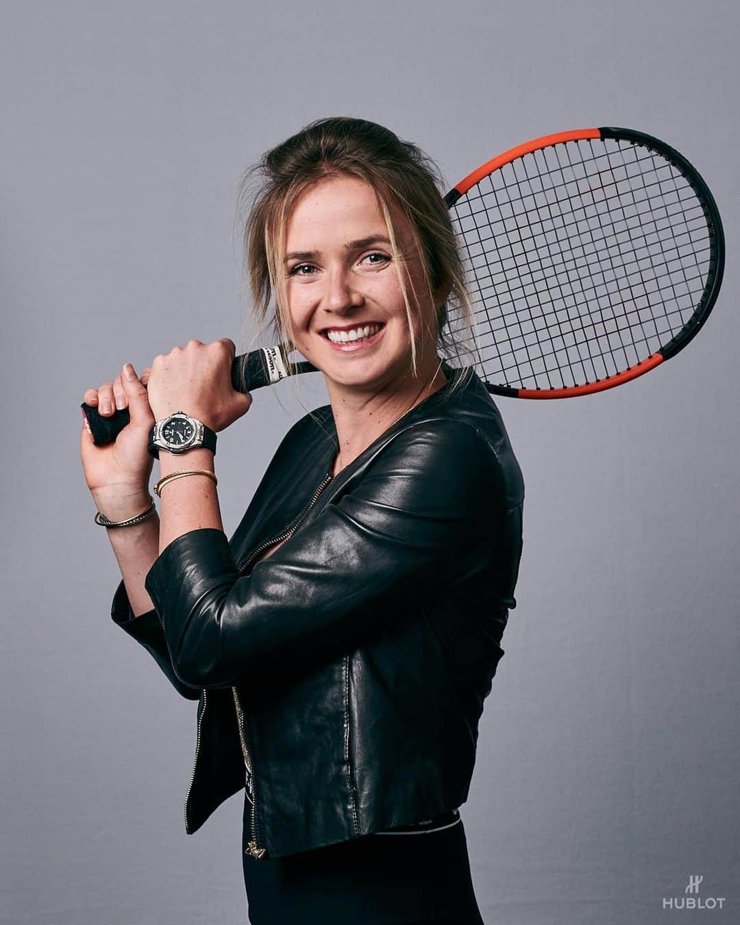 のインスタグラム：「Best of luck to our #FriendOfTheBrand @elisvitolina for her upcoming #tennis match in New York. 🎾#HublotLovesTennis」
