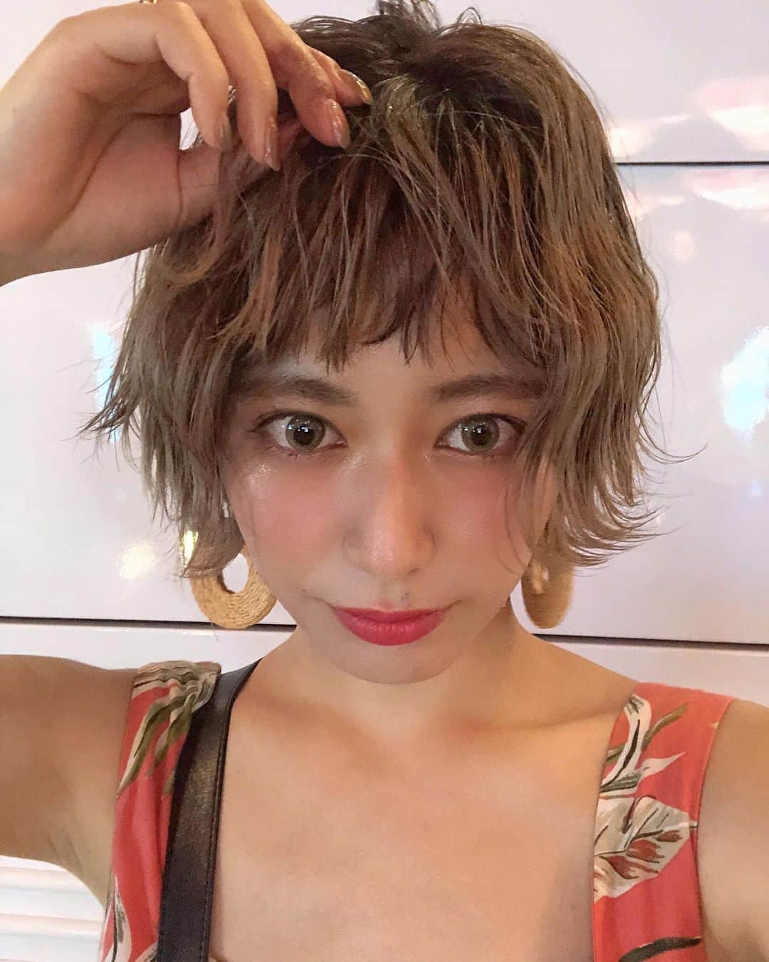 NATSUMI/渋谷店さんのインスタグラム写真 - (NATSUMI/渋谷店Instagram)「ATC 2019 my hair ♡ ・ 久々に髪巻きました！ ・ ・ DMたくさんありがとうございました☺️♡ ・」9月5日 23時05分 - album_natsumi
