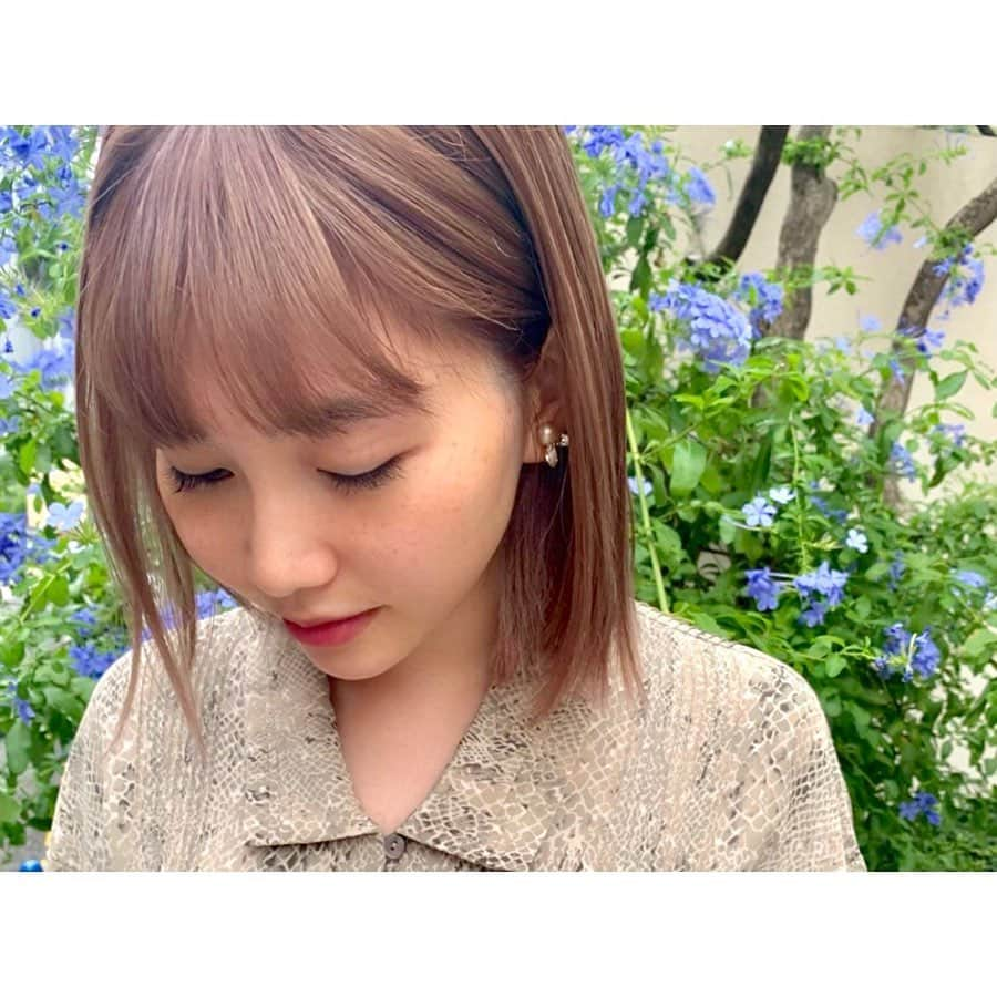 西脇彩華さんのインスタグラム写真 - (西脇彩華Instagram)「＊ 超お気に入りカラー🌈💇‍♀️ ・ @miku__kondo  いつも可愛い色ありがとう🧸💕 #haircolor #hair #hairstyle #ashcolor #beige #pink #シアーベージュ ♡」9月5日 23時30分 - chapon_930