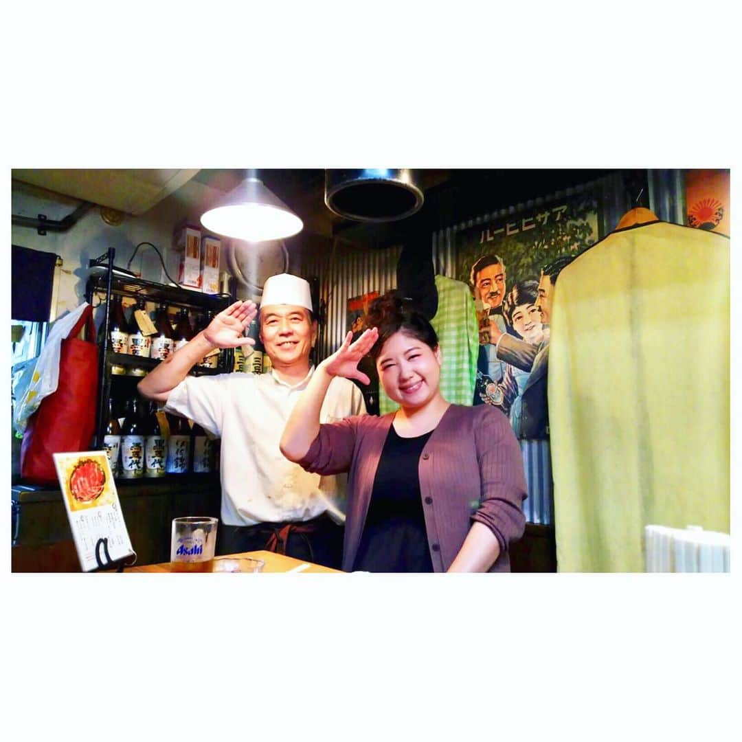 のインスタグラム：「へい♪  昨日は仕事終わりに 久しぶりに大好物のジンギスカンを食しました☺︎˚✧₊ めちゃくちゃ美味しかった〜  しあわせ〜  絶対に最後まで鍋を焦がさないのが唯一の私の特技！！ ルン♪  #yeah #happy #大好物 #東京  #大井町 #ジンギスカン #北一倶楽部 #ラム #しあわせ #球体 #ご機嫌 #特技 #ルン♪」