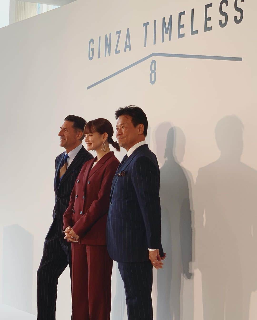 emmaさんのインスタグラム写真 - (emmaInstagram)「🌹 本日 三陽商会のGINZA TIMELESS 8 の オープン記念セレモニーに @girolamo.me さんと 共に登壇させて頂きました😌👏🏻 人生初のテープカット✂️ リニューアルオープンおめでとうございます🌹」9月6日 0時26分 - okss2121