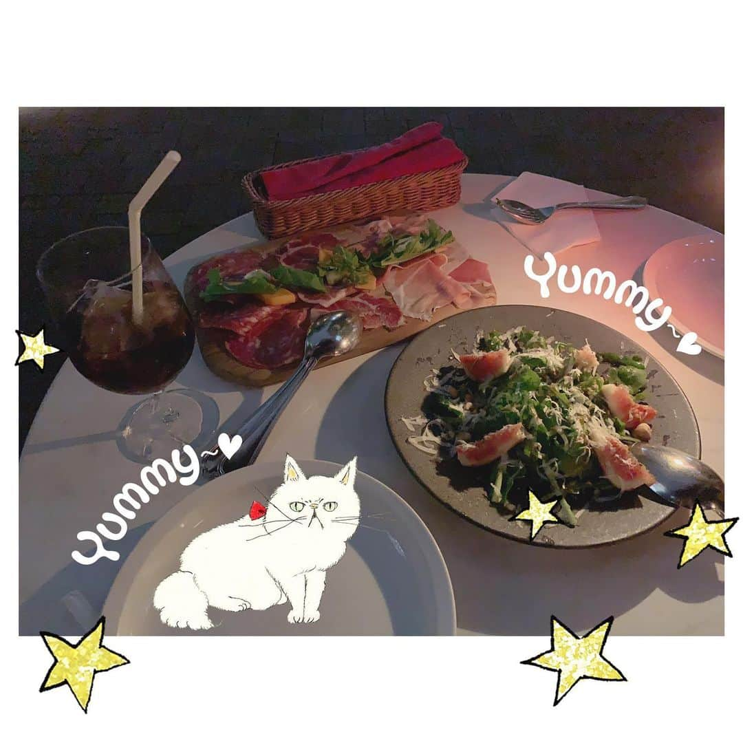 岡部麟さんのインスタグラム写真 - (岡部麟Instagram)「テラスでご飯とかいうオシャレしちゃった🍷🍽✨ 最近 コカコーラめちゃめちゃ大好き🤤」9月6日 1時07分 - beristagram_1107