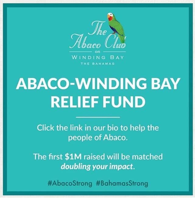 アーニー・エルスさんのインスタグラム写真 - (アーニー・エルスInstagram)「#hurricanedorian has caused absolute devastation for the community in the Bahamas #AbacoIslands. Big respect to all those involved in setting up the Abaco-Winding Bay Relief Fund, providing urgent assistance for everyone affected by this dire situation. Click on the link in my bio to pledge your support.」9月6日 1時44分 - ernieelsgolf