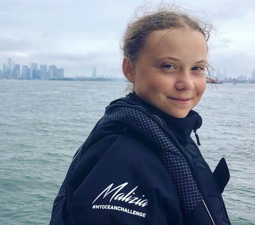 ミロスラヴァ・デュマさんのインスタグラム写真 - (ミロスラヴァ・デュマInstagram)「I stand with you, Greta @GretaThunberg and @TheGlobalGoals.  Together we must address the urgency to tackle #ClimateChange. Will you stand with us? #SDGFlotilla #GlobalGoals.  15 days, 4.800 km took @GretaThunberg to cross the Atlantic on a zero emissions Malizia yacht to raise the awareness about Climate Action and the Sustainable Development Goals. Greta will give a speech at the UN Climate Action Summit in New York on September 23rd.」9月6日 2時04分 - miraduma