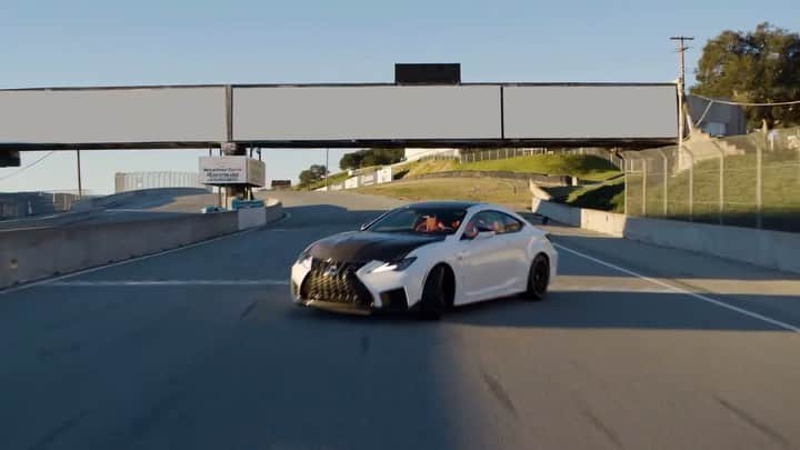 Lexus USAのインスタグラム：「What does a professional driver think of the new 2020 Lexus RC F Track Edition? Join Hall of Fame Race Car Driver @ScottPruett01 as he takes the new high-performance car to the raceway to give you his thoughts! Visit the link in our bio to watch his full test drive.」