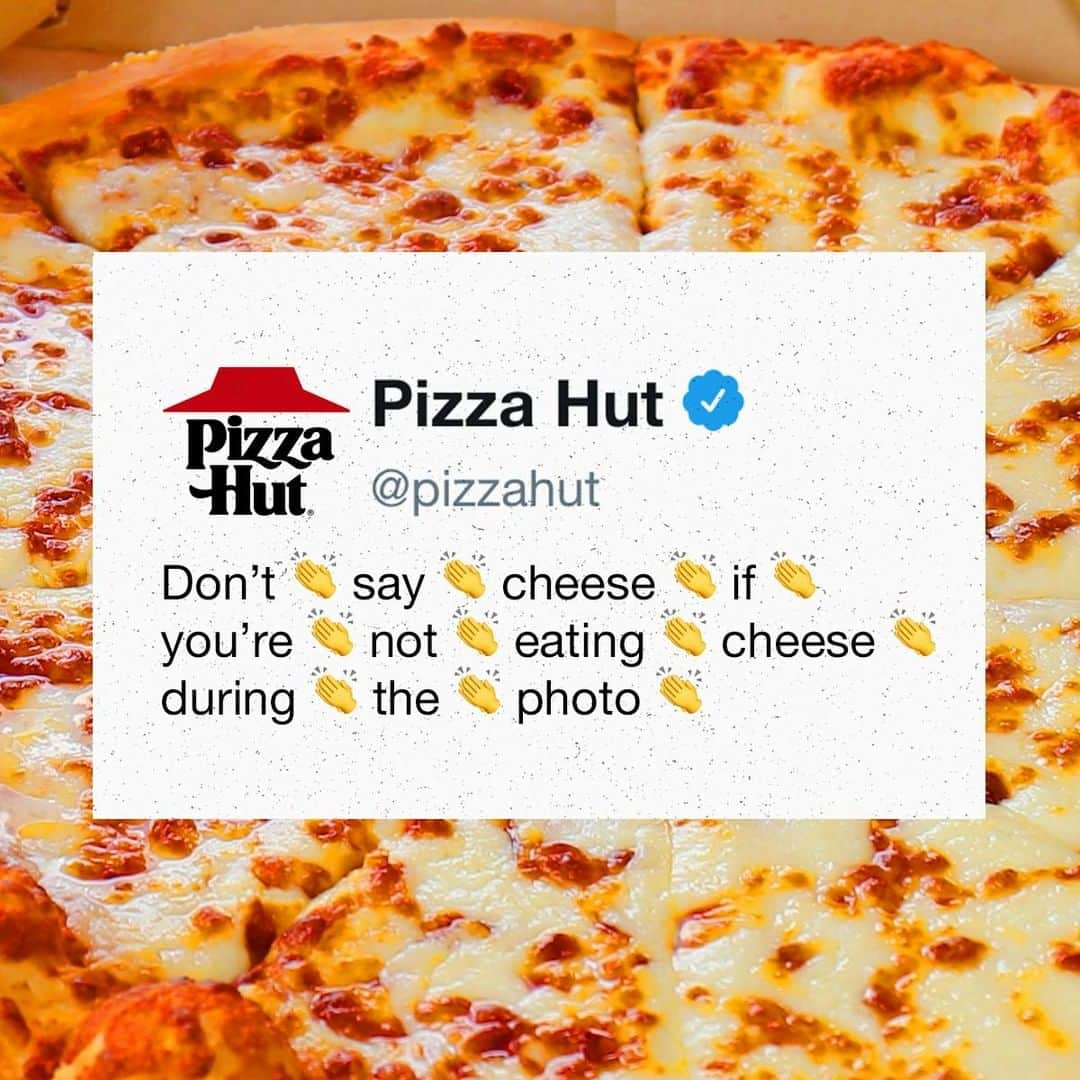 Pizza Hutさんのインスタグラム写真 - (Pizza HutInstagram)「We're only going to say this once. #nationalcheesepizzaday」9月6日 2時30分 - pizzahut