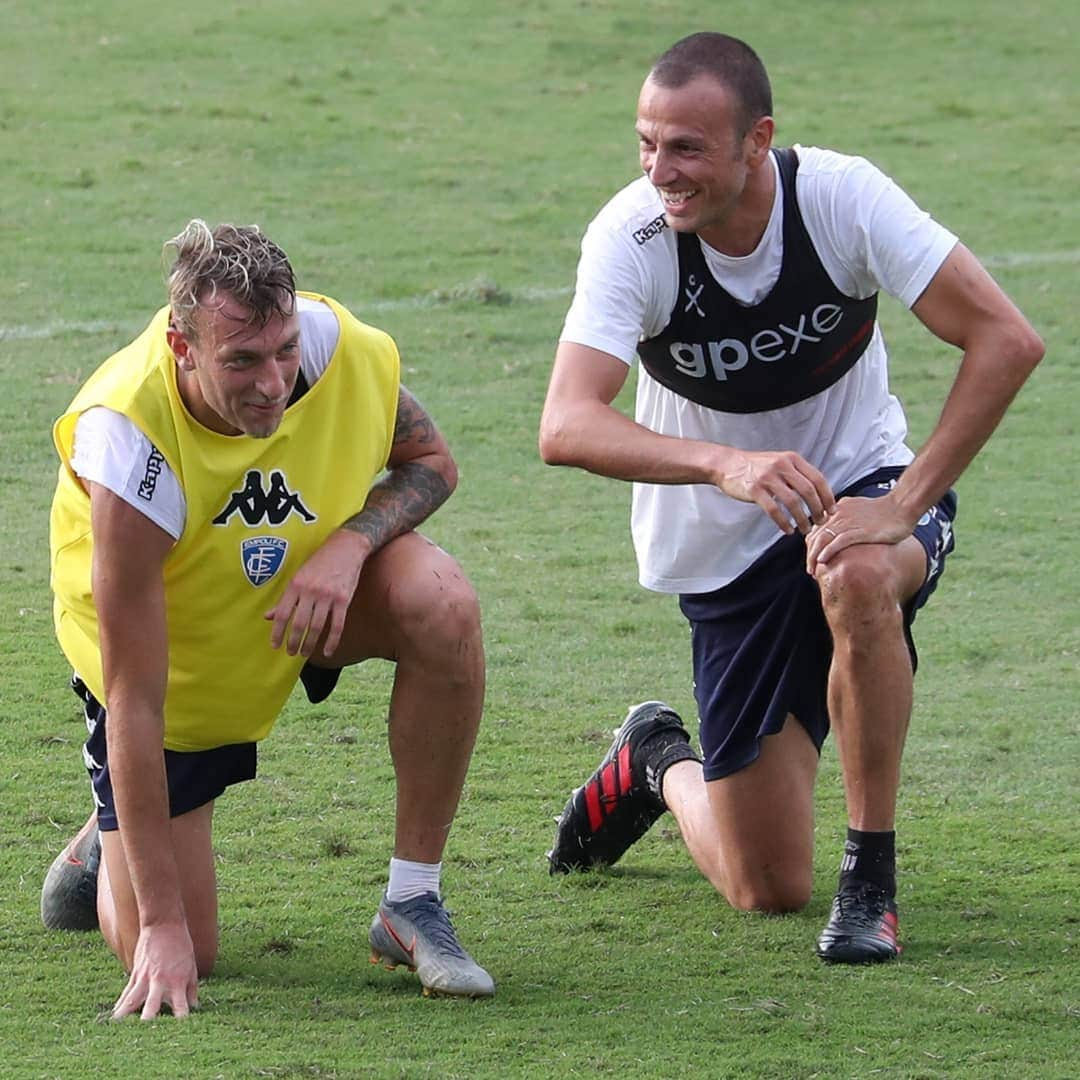 エンポリFCさんのインスタグラム写真 - (エンポリFCInstagram)「Allenamento pomeridiano per gli azzurri al Sussidiario; domani alle 17 di nuovo in campo, sabato la partita di allenamento con la Primavera 📸📸📸」9月6日 2時39分 - empoli_fc_official