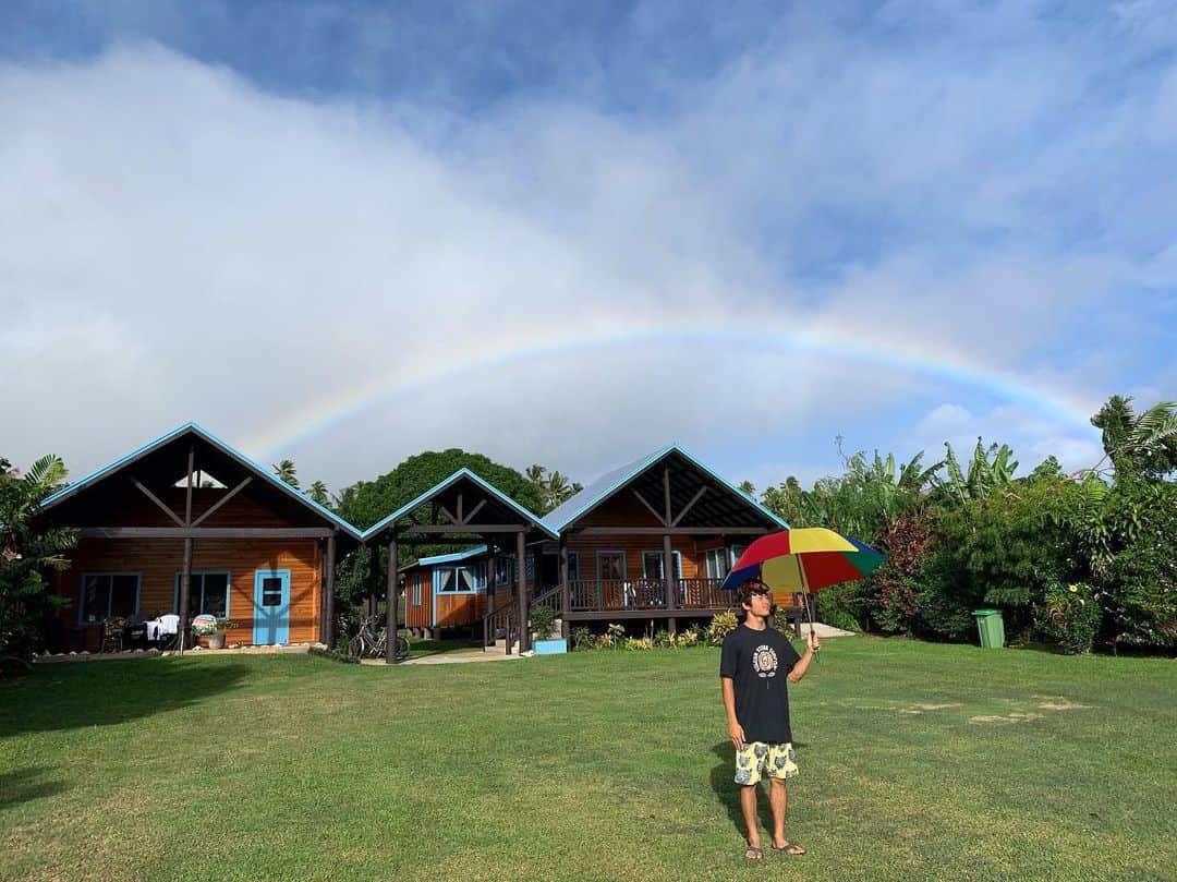 佐藤魁のインスタグラム：「around rainbow  teveuni was」