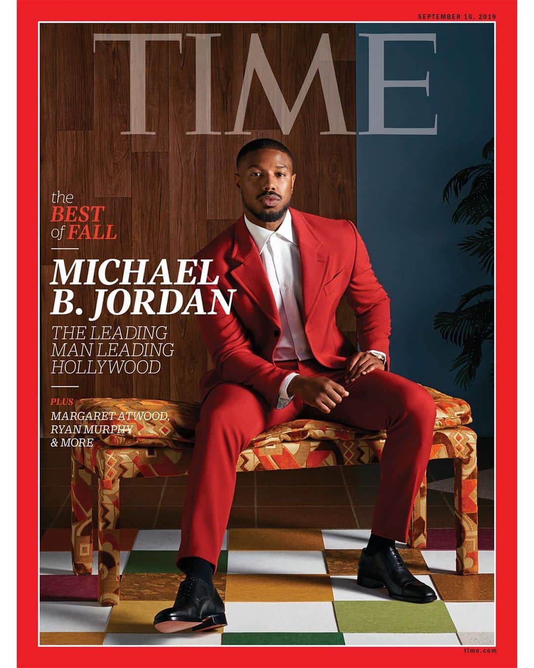 マイケル・B・ジョーダンのインスタグラム：「“Imma keep it g real...today I got TIME!!” 😂 Nah but thank you @Time for allowing me to reflect on the process & appreciate the power of the community. I wasn’t the first, I won’t be the last. ✊🏾」