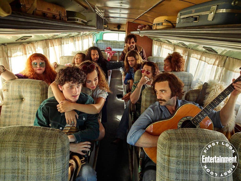 コリン・ドネルのインスタグラム：「The tour bus is pulling out soon 🎸 #AlmostFamous 📸: the incredible @nealprestonphoto」