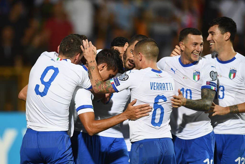 フェデリコ・ベルナルデスキのインスタグラム：「Ci sono partite in cui si soffre, si lotta. Partite sporche, come questa, ma fondamentali da vincere. L’obiettivo è sempre più vicino. Ora testa e concentrazione per il prossimo match con la Finlandia #ArmeniaItalia」