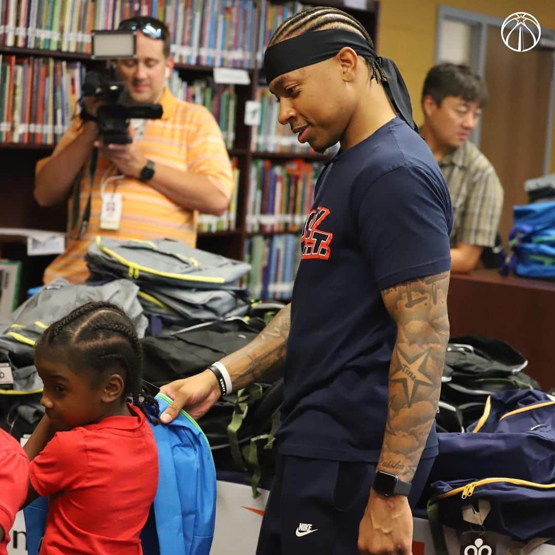 アイザイア・トーマスさんのインスタグラム写真 - (アイザイア・トーマスInstagram)「Change one persons life and I’ve done my job! Thank you @worldvision @washwizards for making this happen!」9月6日 4時34分 - isaiahthomas