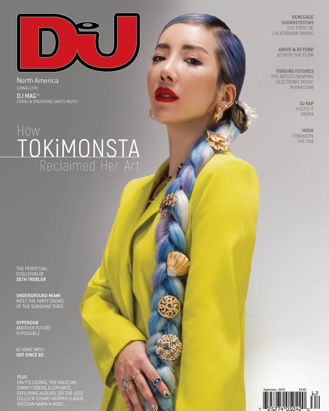 TOKiMONSTAさんのインスタグラム写真 - (TOKiMONSTAInstagram)「It’s here!! I’m honored to be on the cover of @djmagofficial North America. Check it out and let me know what you think. In stores now✨ ⠀⠀⠀⠀⠀⠀⠀⠀⠀ 📸: @bethany.vargas」9月6日 5時04分 - tokimonsta