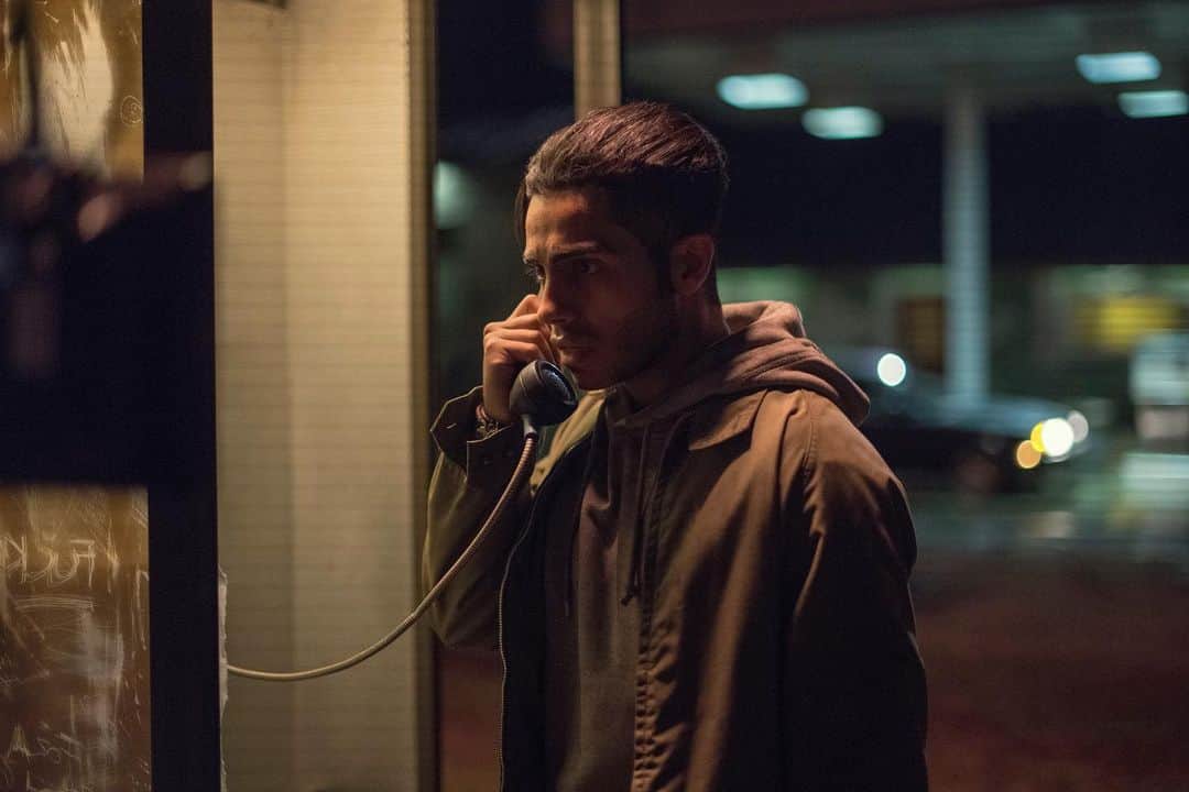 メナ・マスードのインスタグラム：「First official look at Ethan Hart in @reprisalonhulu. Banished Brawlers. 3RPs. Mystery. Suspense. All of it coming your way in December. #Reprisal」