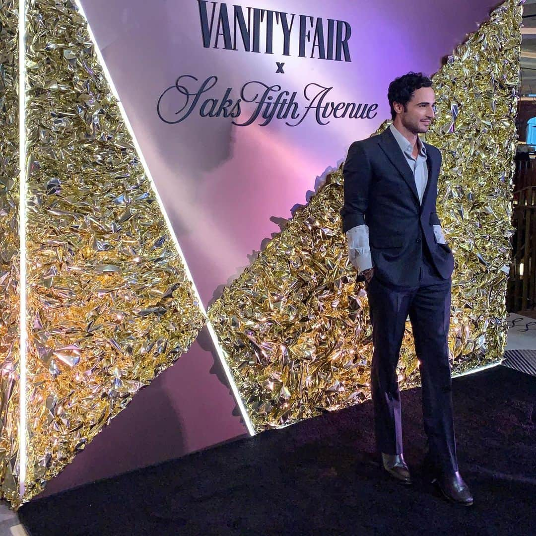 ザックポーゼンさんのインスタグラム写真 - (ザックポーゼンInstagram)「#VFBestDressed #nyfw @vanityfair @saks 🥂💫」9月6日 9時09分 - zacposen