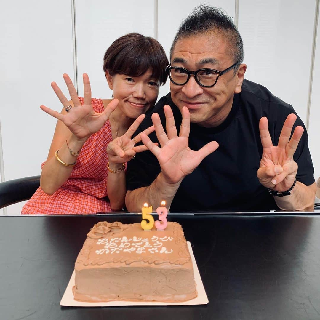 片山正通さんのインスタグラム写真 - (片山正通Instagram)「お友達の鈴木里子さんが誕生日のお祝いに、今年もトップスのケーキを持って来てくれた！！！これ大好きです。里子さんいつもありがとう！ @ WONDERWALL One of my friend, Satoko Suzuki brought me a birthday cake from the Top’s!!! I love this one. Thank you for your kindness every year! @ WONDERWALL」9月6日 9時24分 - masamichi_katayama