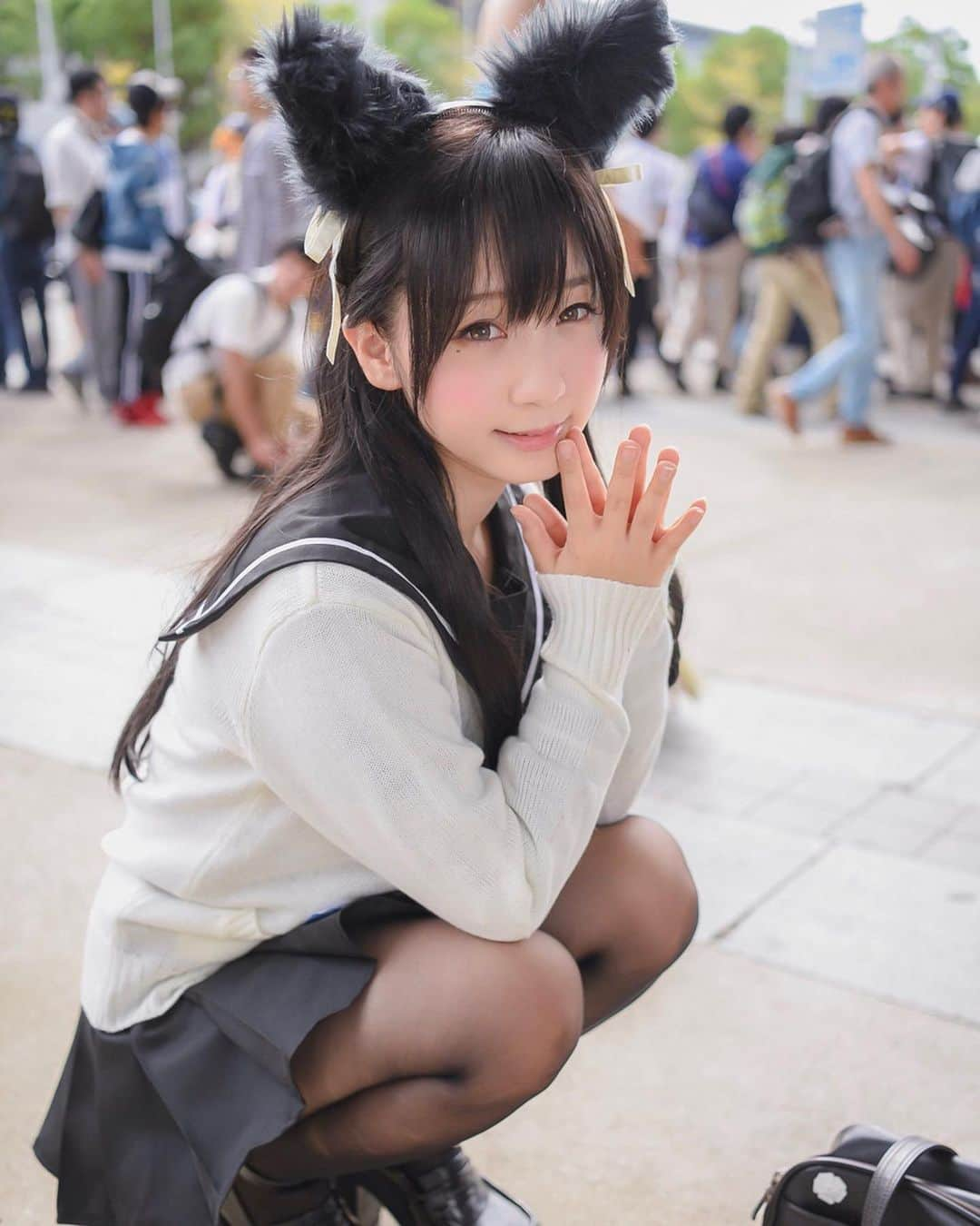 伊織もえさんのインスタグラム写真 - (伊織もえInstagram)「アズールレーン 愛宕🥰 #cosplaygirl #碧蓝航线 #cosplay」9月6日 9時33分 - moe_five