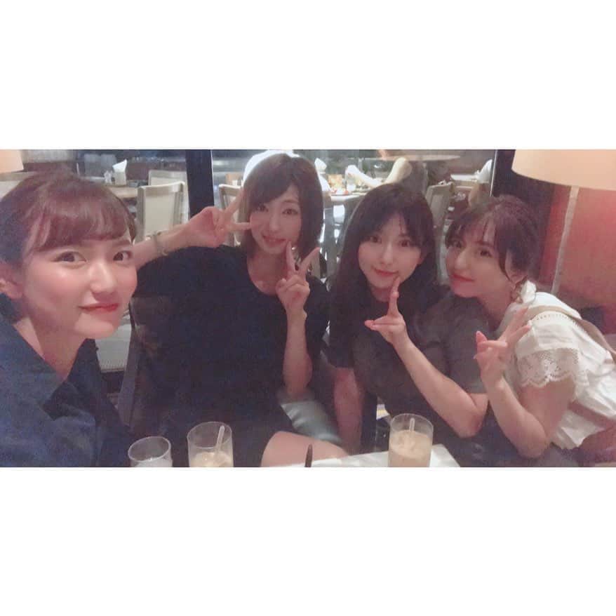 堀尾実咲のインスタグラム：「フレエン会してきた👯‍♀️👯‍♀️💚」