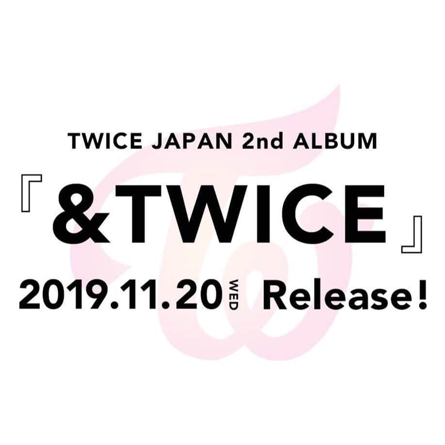 TWICE JAPANさんのインスタグラム写真 - (TWICE JAPANInstagram)「11.20(水) TWICE JAPAN 2nd ALBUM『&TWICE』発売決定！無限の可能性とコラボできるという意味を込めた作品で、新曲「Fake & True」がリード曲で収録。ぜひチェックしてください♪  http://www.twicejapan.com/news/detail/497  #TWICE #andTWICE #FakeandTrue」9月6日 12時00分 - jypetwice_japan