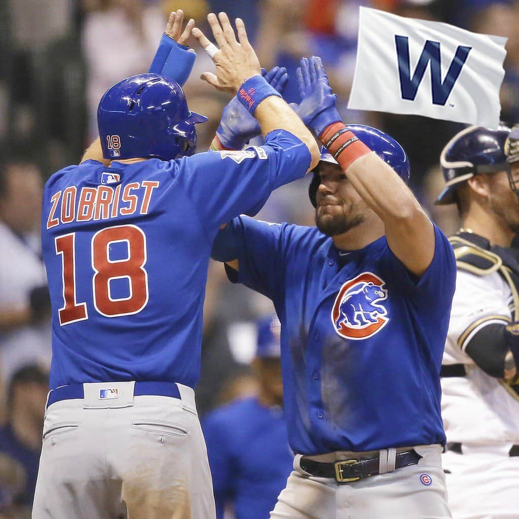 シカゴ・カブスさんのインスタグラム写真 - (シカゴ・カブスInstagram)「#Cubs win! #EverybodyIn」9月6日 12時22分 - cubs