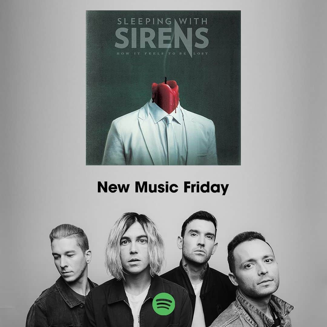 ジャスティン・ヒルズのインスタグラム：「Thank you @Spotify! ♥️ How It Feels to Be Lost out now」