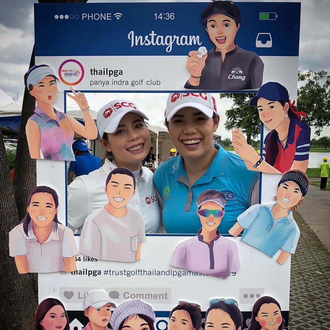 モリヤ・ジュタヌガーンのインスタグラム：「ThaiLPGA Masters #momoriya」