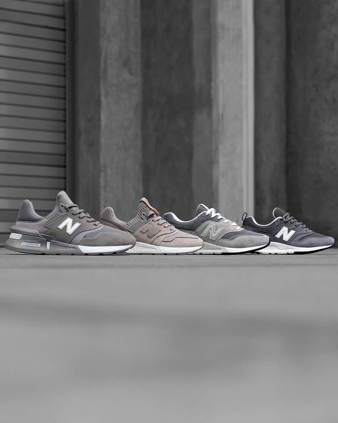 newbalanceさんのインスタグラム写真 - (newbalanceInstagram)「We are celebrating the color that runs through our family lineage: Grey. @nblifestyle #NBGreyDay」9月7日 1時02分 - newbalance