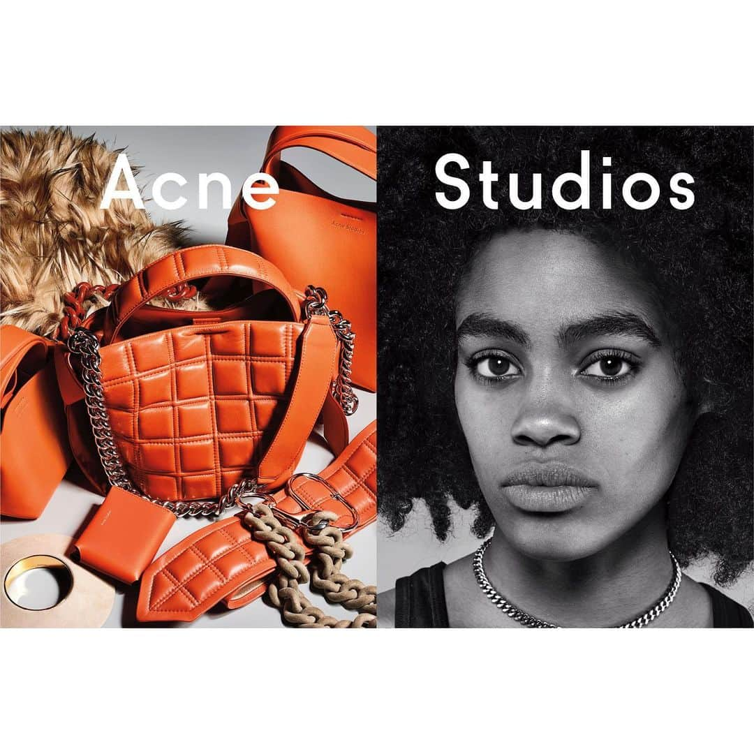 Acne Studiosさんのインスタグラム写真 - (Acne StudiosInstagram)「For the Fall/Winter 2019 campaign, #AcneStudios focuses on faces of the new generation and the accessories they carry. Shot by @RichardBurbridge, the campaign juxtaposes raw portraiture and still-life images, capturing the prime importance of the person in the narrative surrounding any bag.⁣⁣⁣⁣ ⁣⁣⁣ ⁣ @DylanJaggerLee is a musican from Malibu and half of the duo Mignight Kids. @Ajvni is an artist and the co-founder of Skate Kitchen, an all-female skate crew based in New York. Watch their interviews on Stories and discover the bags featured in the campaign at acnestudios.com and in stores.」9月7日 1時33分 - acnestudios