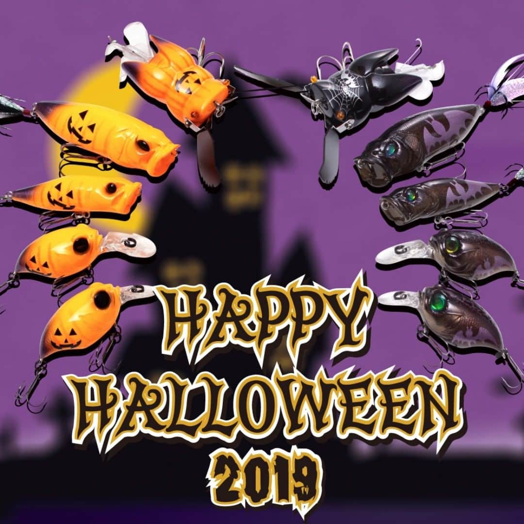 Megabass Inc.のインスタグラム：「\今年もやります/ ハロウィンカラー2019のご予約をメガバスオンラインショップにて本日18時よりスタート！！ カラーは2色展開で、蛍光色のオレンジが鮮やかな「ハロウィンパンプキン2019」とGLX（ギャラクシー）ベースでクラックの割れ目から怪しくラメが光る「ダークナイトハロウィン2019」。 Gatta-Xも今回ハロウィンカラーに新たに仲間入りです！ #megabass #メガバス #Mymegabass  #メガバスオンラインショップ #受注生産 #ハロウィン #ハロウィーン #ハロウィン2019 #ハロウィーン2019 #2019ハロウィン #2019ハロウィーン #halloween #halloween2019 #2019halloween #popx #popmax #griffon #Gatta-X #ポップX #ポップMAX #グリフォン #ガッタX #ハロウィンカラー #ハロウィンルアー #ハロウィン限定 #MegabassPremium #メガバスプレミアム」