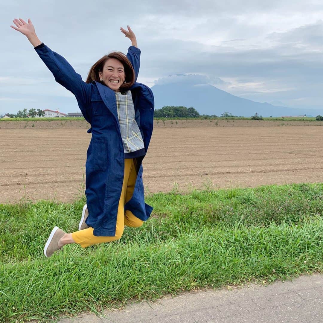 杉山愛さんのインスタグラム写真 - (杉山愛Instagram)「楽しい旅ロケ in 北海道🥔 詳細はまた後日アップしますね〜✨」9月6日 17時59分 - aisugiyamaofficial